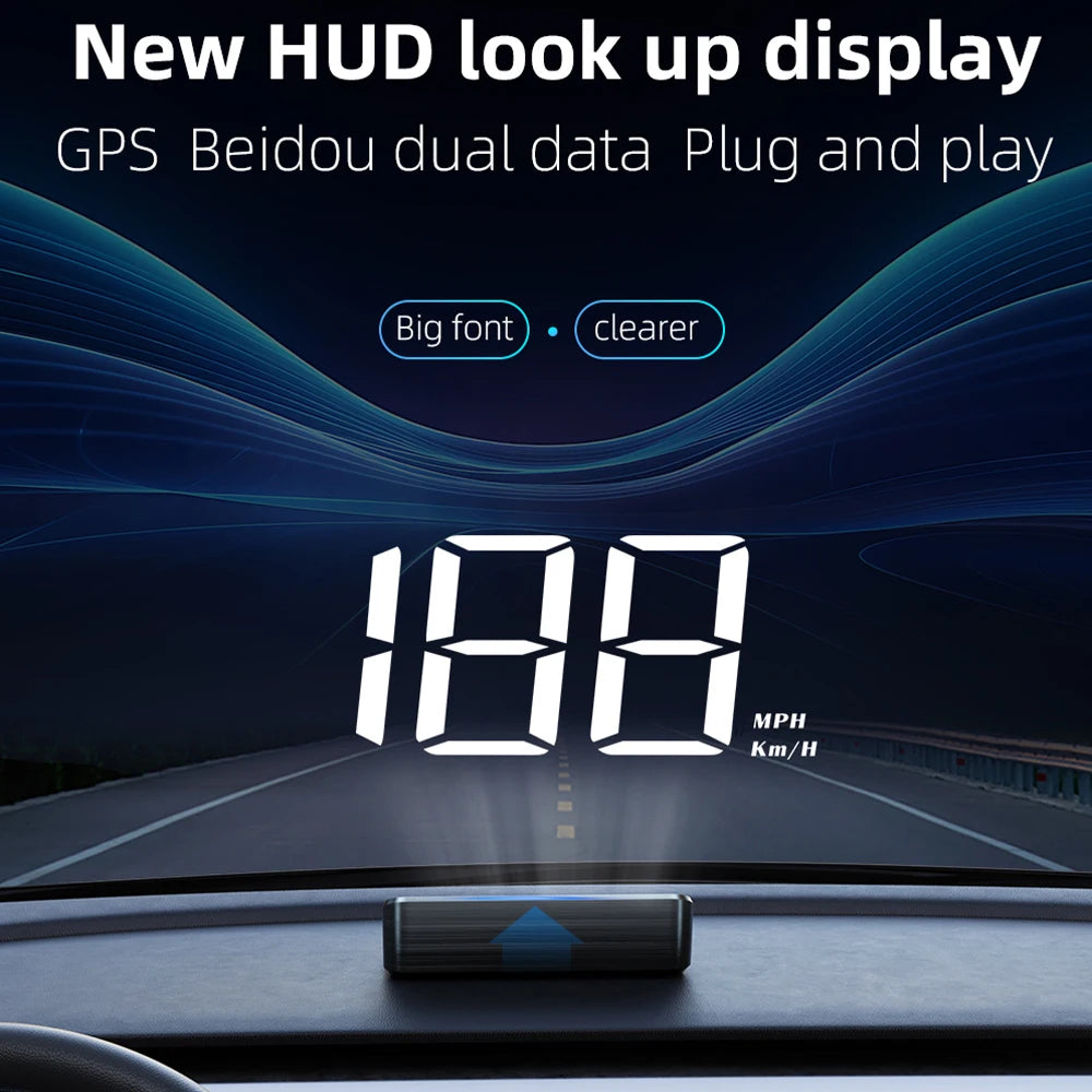 GPS Head-Up Display – Real Time Digital Speedometer