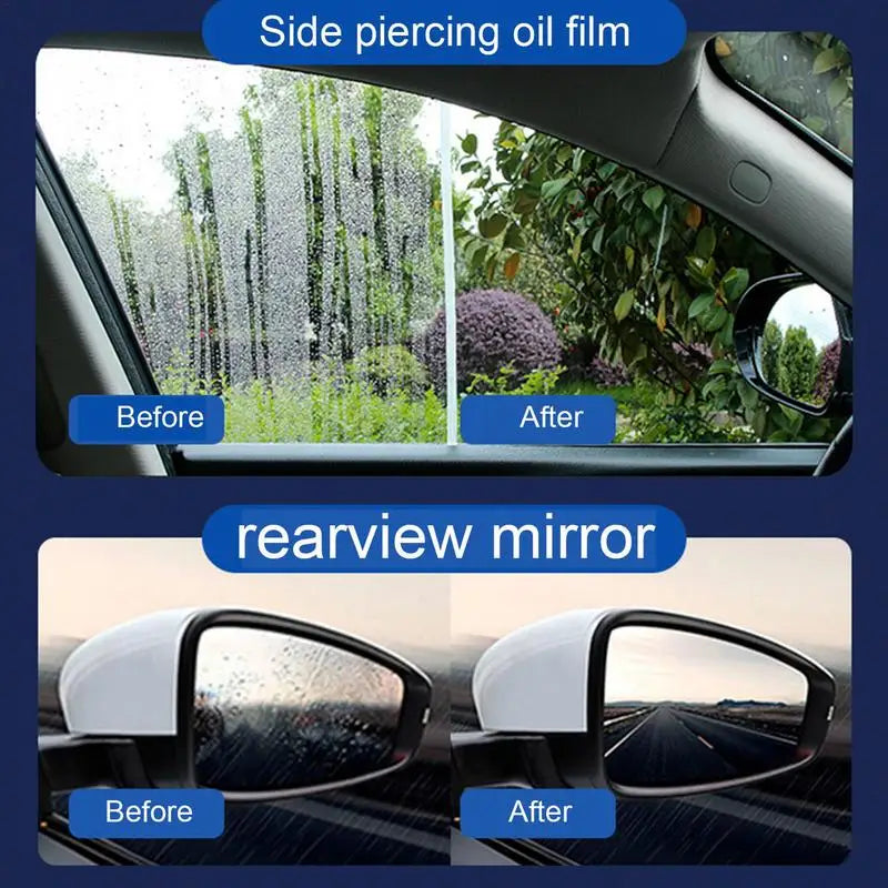 Car Windshield Oil Film Remover – Glass Cleaner Liquid
