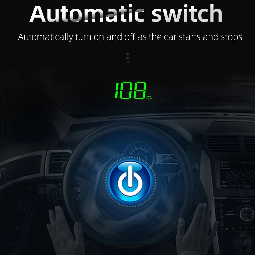 GPS Head-Up Display – Real Time Digital Speedometer
